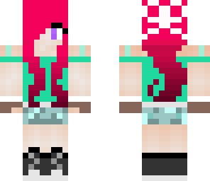 pink hair