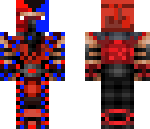 red and blue epic assassin