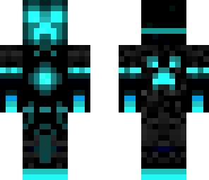 creeper blue cloak1