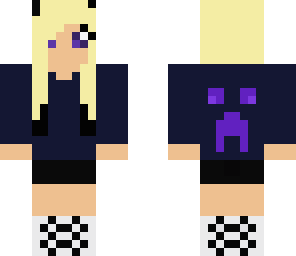 purple girl