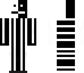 black and white