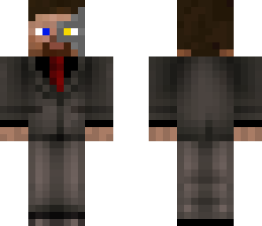 robo steve with black shirt