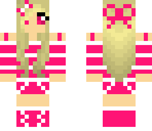 pink cute girl