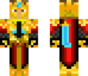 golden knight without mask 