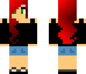 simple red head