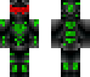 red face cyborg