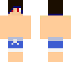 blue tip swimmer