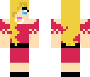 cute pink dress girl