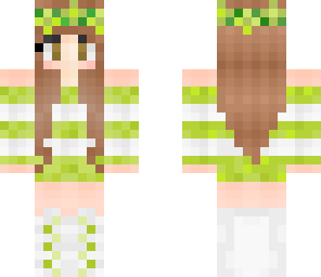green girl -night skin-