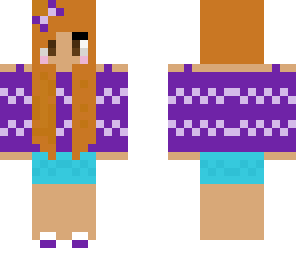 purple girl