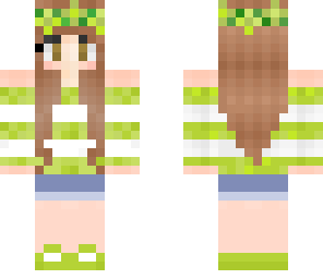 green girl