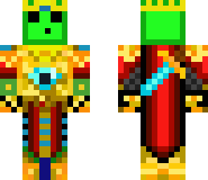 King Slime Minecraft Skin