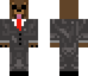 bear in a suit