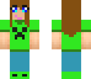 creeper shirt girl fix