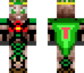goblin king 2 with  cape and amulet