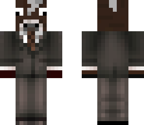 cow in suit