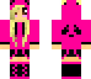 pink panda girl