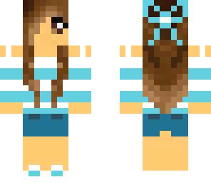 blue girl