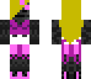girl wither skeleton