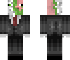 zombie pigman in a suit