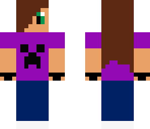 purple creeper girl