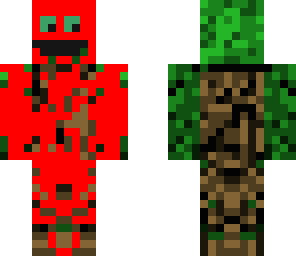 camo bloody tree
