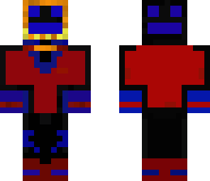 4 face blue