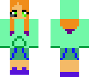 hooded girl with microphone