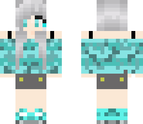 blue dj girl