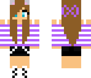 cute girl with kitty ears