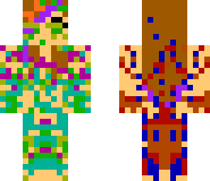 rainbow girl