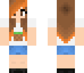 minecraft girl