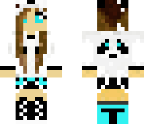 pretty panda girl