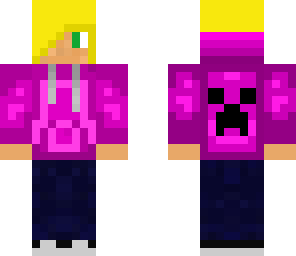 boy in pink hoodie