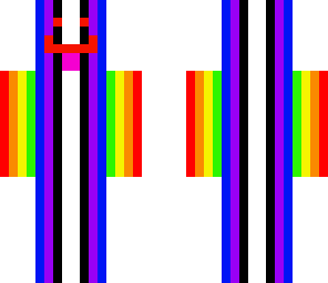 rainbow guy-with face