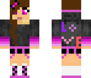 pink love girl