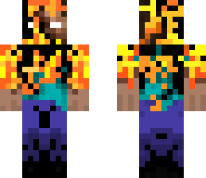 burning herobrine