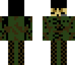 camo army dude