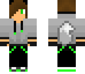 green wolf boy with ears