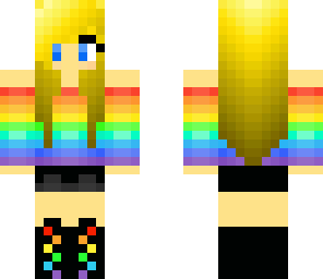 awesome rainbow girl