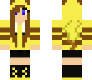 edited girl pikachu