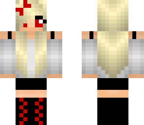 red edit girl