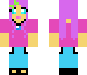 colourful girl
