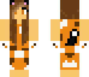 calico cat girl