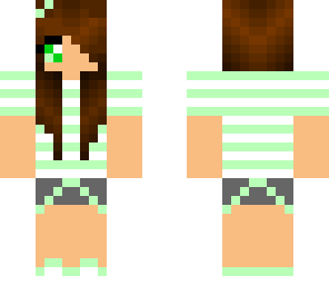 summer girl green