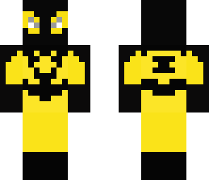 black and yellow spiderman