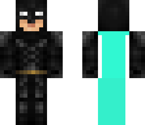 batman met blauwe kape