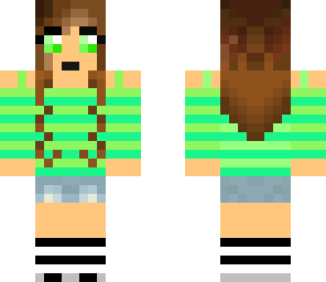 cuter green girl