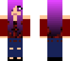 edited red girl