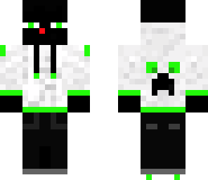 green enderman hoodie